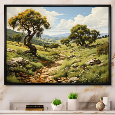 Spain Olive Groves In Andalusiain I - Landscapes Wall Art Prints