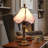 Mid-Century Modern Tiffany Blossom Table Lamp (Bulb Include)