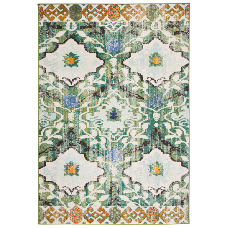 Dylanthomas Performance Oriental Rug, Rectangle 9' x 12'