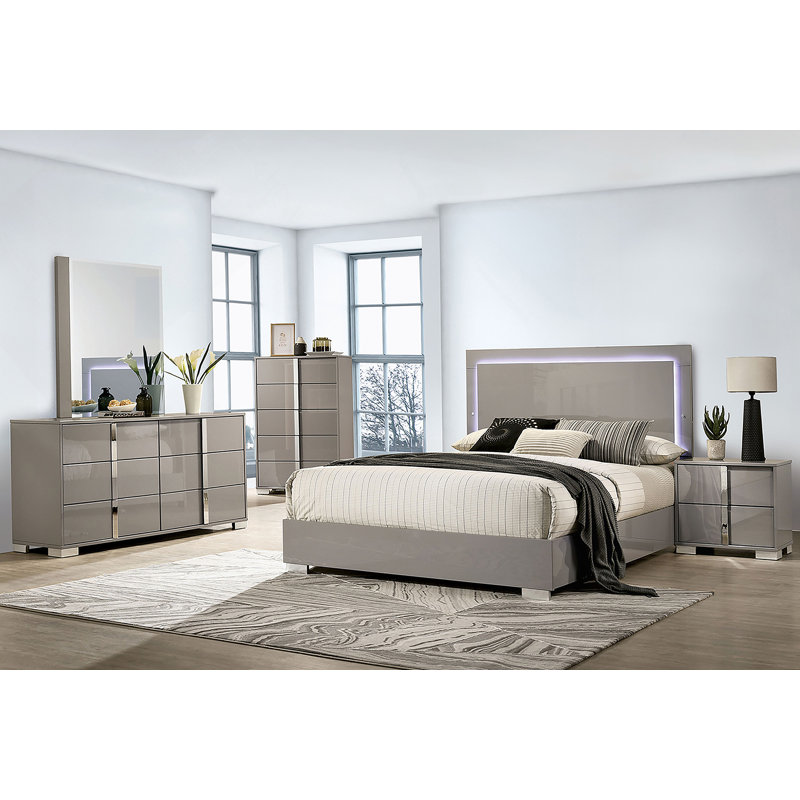 Mobilier de chambre à coucher 1pc, Taupe
