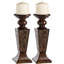 Ensemble de 2 porte-bougies pilier-171924809