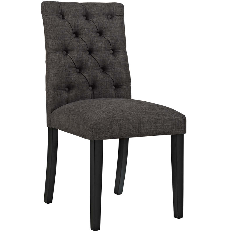 Chaise de salle à manger Modway, Brun, 1