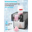 Machine à glaçons Snowflake, machine à granita électrique 176 lb/24 h, acier inoxydable de qualité alimentaire