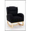 Chaise berçante en tissu 049-Teddy