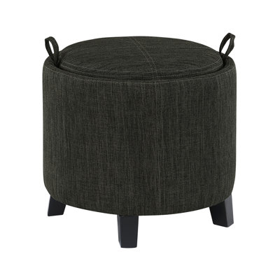 Otsie Storage Ottoman with Reversible Tray