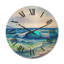 Horloge murale paysage marin avec lumière du soleil-63618480