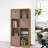 Smart Cube 8-Cube Organizer Storage With Opened Back Shelves,2 X 4 Cube Bookcase Book Shleves For Home, Office-113066074