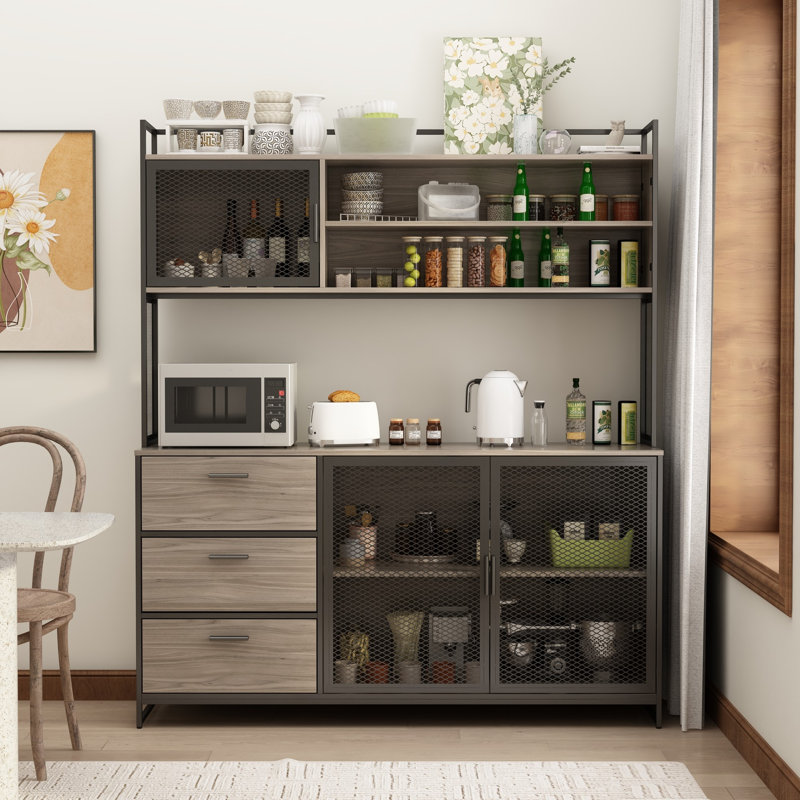 Garde-manger 68,5 po Lavdie, Gris