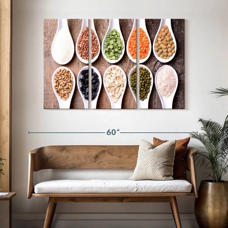 Yarlin Grains, 32" H x 50" W