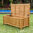 Summerton Teak Solid Wood Deck Box-1930737420