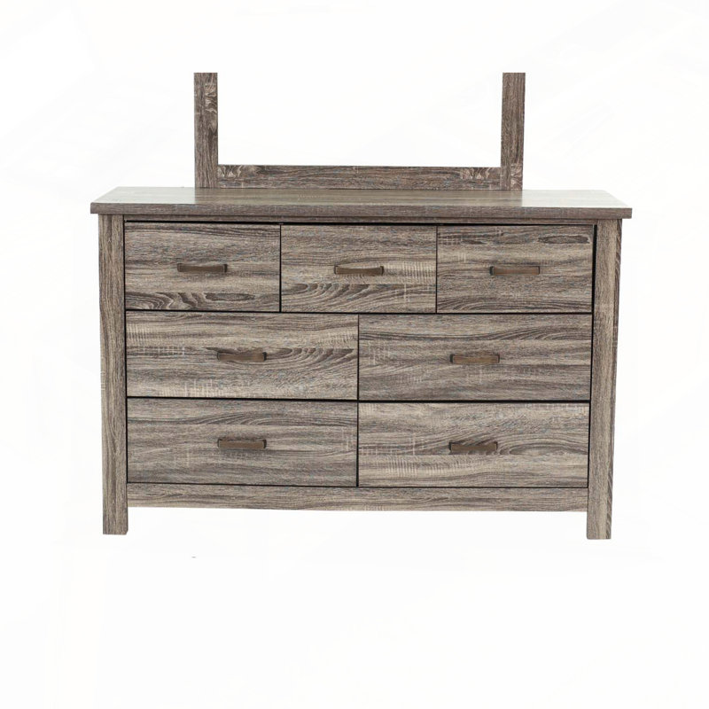 Commode en chêne gris - rangement spacieux