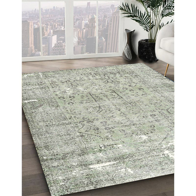 Aizley Oriental Indoor Rug, Square 8'