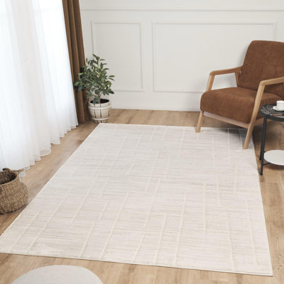 Desireah Abstract Plain Weave 160cm X 230cm Area Rug