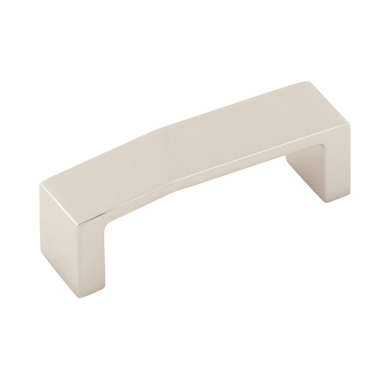 Poignée barre 3 po Veer, Nickel poli, 3"