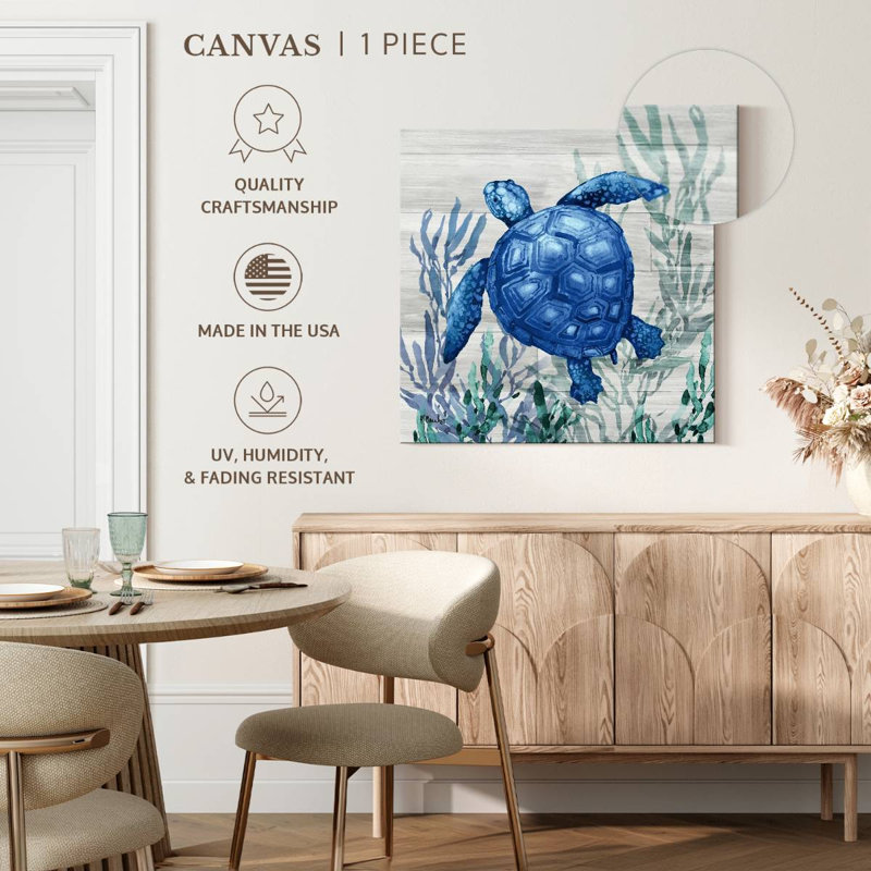 Crowle Navarre Sealife Driftwood II, H 10 po x l 10 po