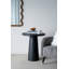 Table d'appoint ronde 22 pi x 22 po x 25,5 po avec base piédestal