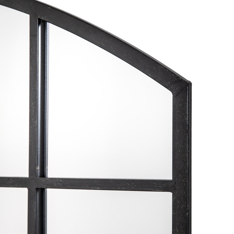 Metal Arched Wall Mirror