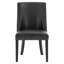 Rodeo Upholstered Side Chair in Black