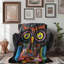 Artistic Fauna - couverture sherpa de qualité supérieure 1 pièce-99458096