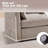 Sarang 110.2" Modern Upholstered Sectional Modular Sofa Bed With Ottomans-544620727