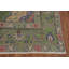 Tapis traditionnel vert 6 x 9