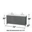Meuble-lavabo double 72 po avec plateau en quartz et miroir Sheffield-100500549-100481681-100481679
