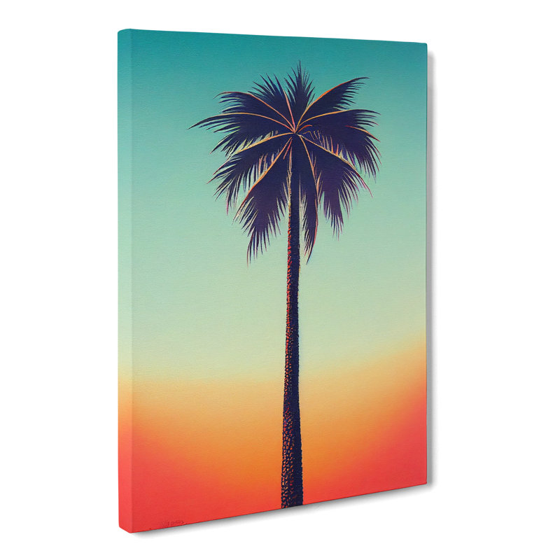 Palm Tree Vol.5 - Wrapped Canvas, 60cm H x 40cm W x 3cm D