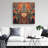 Ancient goddess - 32"x32" art on canvas