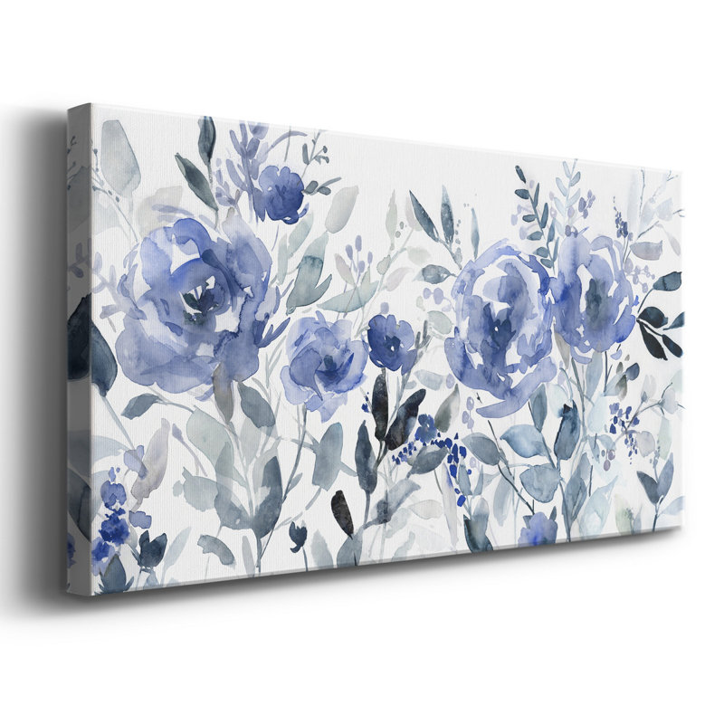 Painters Field of Flowers - Impression sur toile tendue, H 16 po x l 8 po x P 1 po