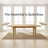 Modern 7-Piece Extendable Dining Set With Rectangular Wood Table And Upholstered Curved Back Chairs-863866850
