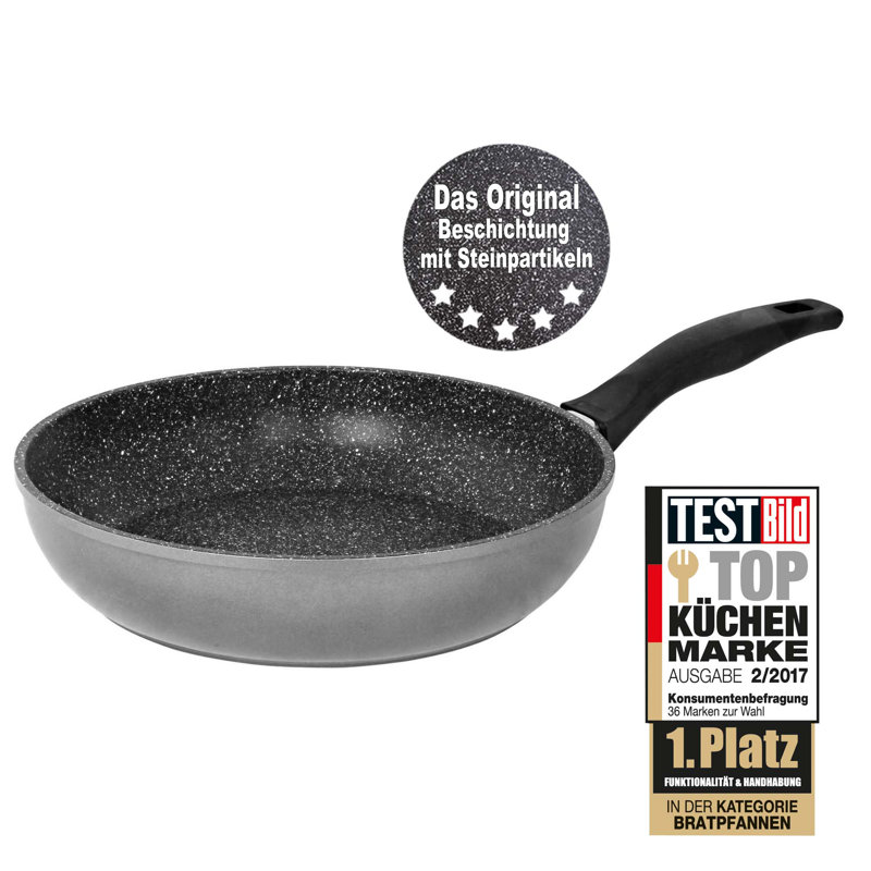 Stoneline Non-Stick Aluminum Saute Pan, 3.3 L, Anthracite