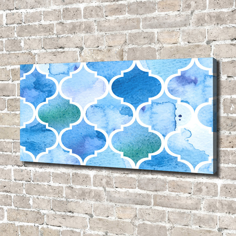 Moroccan Background - Wrapped Canvas Print