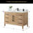 Griselde Solid and Manufactured Wood Bathroom Vanity-91927734