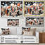 «Orange Bubble Winter Village Art Deco», art mural ville art déco-1418443290-1418443747