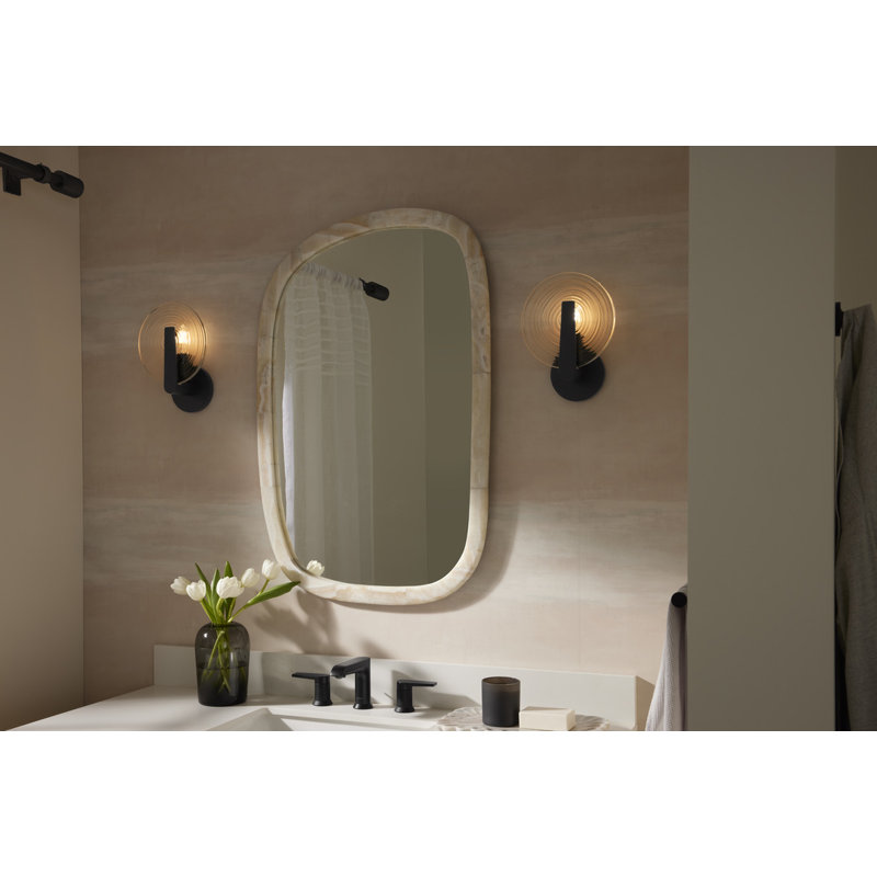 Hint One-Light Sconce, Matte Black