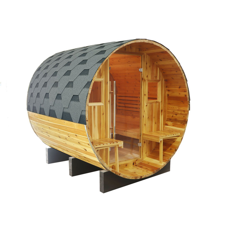 Oasis 2-4 Traditional Canopy Barrel Sauna