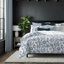 Ensemble d'édredon en coton bleu bleuet Bronte-110400232