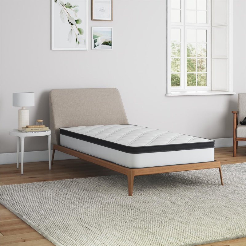 Wayfair Sleep 8" Medium Euro Top Innerspring Mattress, Twin