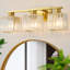 Éclairage pour meuble-lavabo à à intensité variable avec abat-jour en cristal Fiorela-1284877670-1328913010