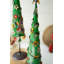 ENSEMBLE DE DEUX ARBRES DE NOEL EN MÉTAL RECYCLÉ