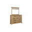 Commode 9 tiroirs - Finition caramel