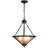 3 - Light Mahogany Bronze Unique/Statement Pendant