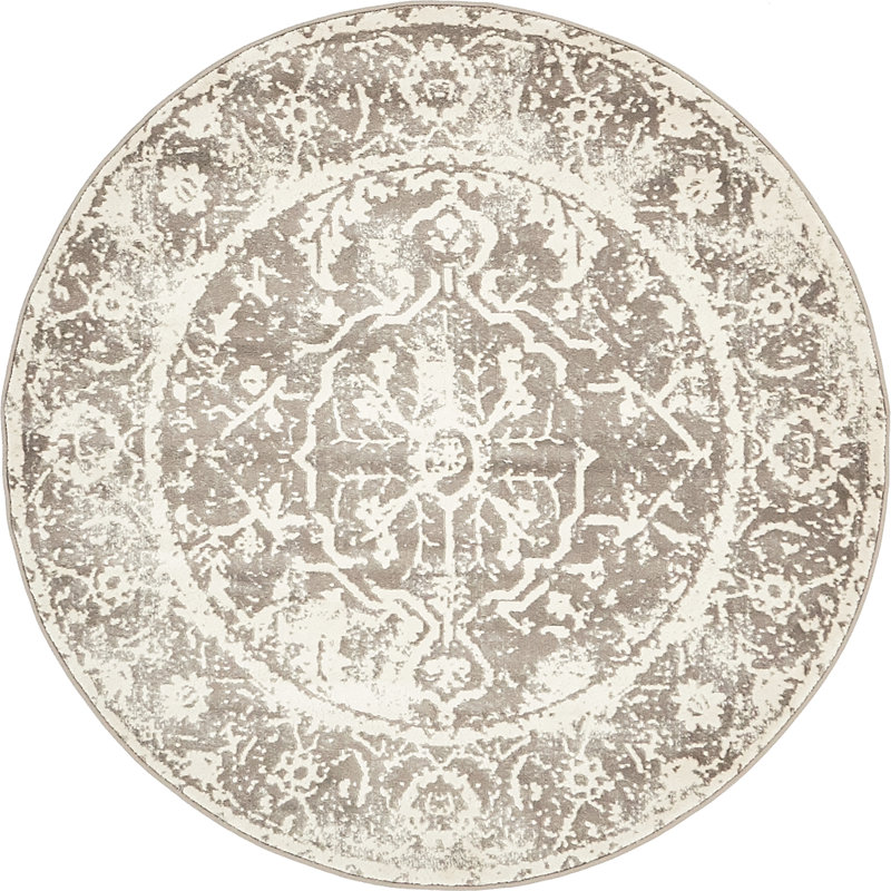 Tapis gris Sherrill, Tapis de couloir 2 pi 7 po x 10 pi