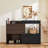 Extendable & Rotating Shoe Cabinet With 1 Drawer, 90-Degree Corner Cabinet, Multifuctional Storage Combination Cabinet