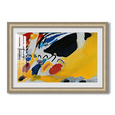 Impression III (Concert), 1911-Wassily Kandinsky-Custom Framed Canvas