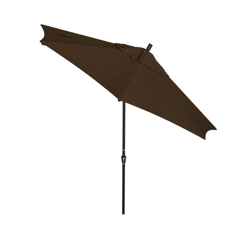Parasol de marché 108 po Aallyah, Teck Heather Sunbrella®