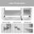 17.52'' Single Bathroom Vanity Base Only-91460865