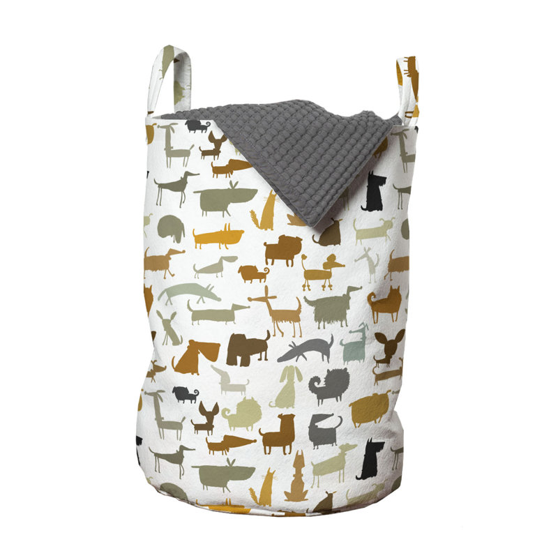 Fabric Laundry Bag with Handles