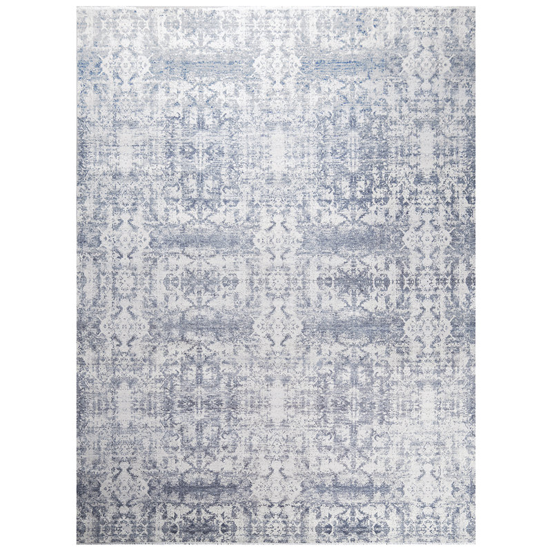 Wool Moroccan Area Rug, Rectangle 9' x 12'