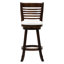 Leakey Swivel Upholstered Stool with Solid Wood Frame-48312773-48312774